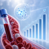 NAD+ blood levels in published trials.