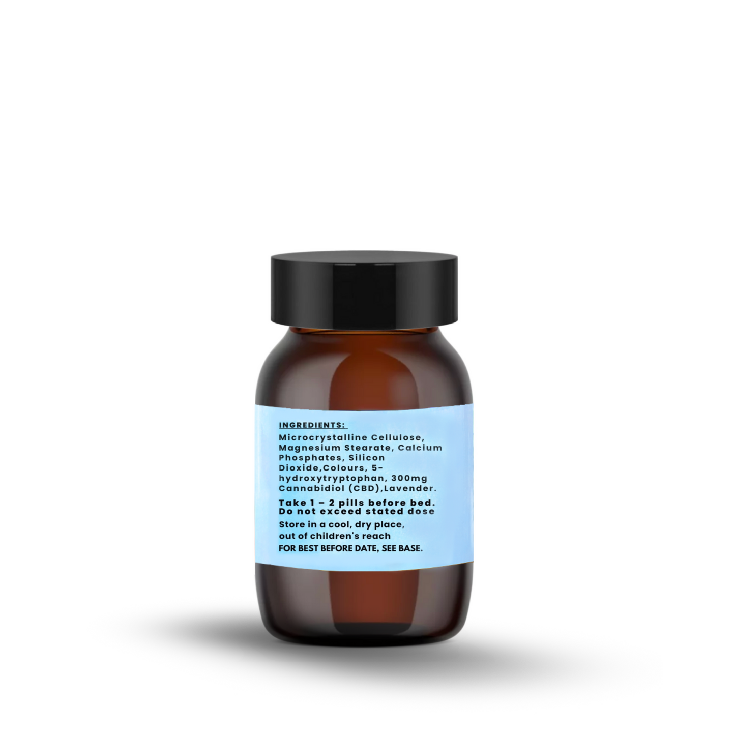 Elixer Sleep Aid CBD Tablets 300mg with 5-HTP and Lavender (30 x 10mg)