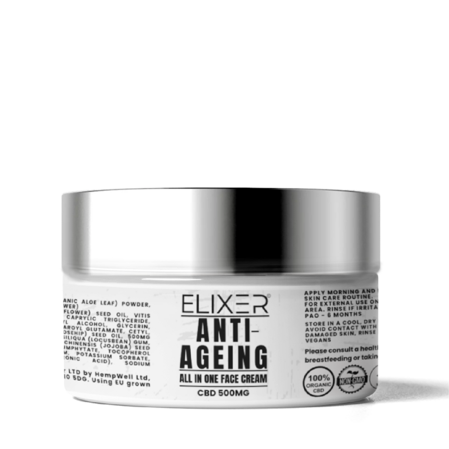Elixer Anti Ageing Face Cream 500mg (50ml)