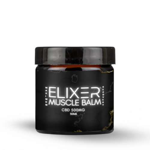 Elixer Maximum Recovery Muscle Balm CBD 500mg 50 ML
