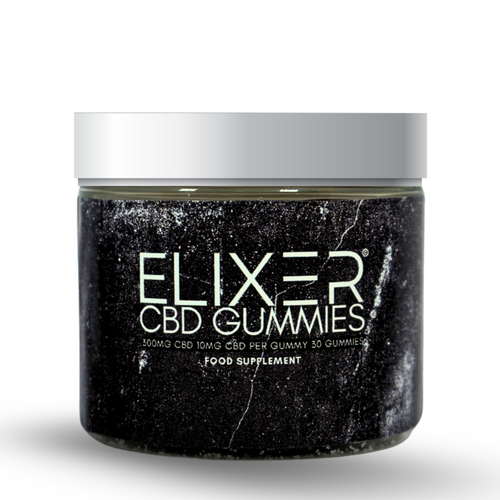 Elixer Organic CBD Gummies 300mg (30 x 10mg)