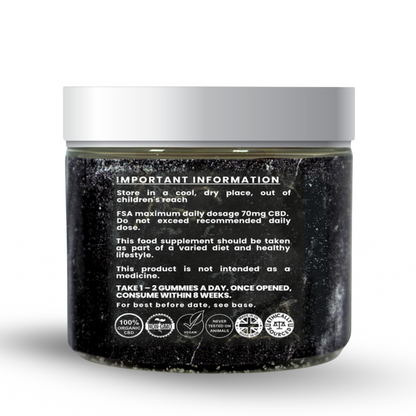 Elixer Organic CBD Gummies 300mg (30 x 10mg)