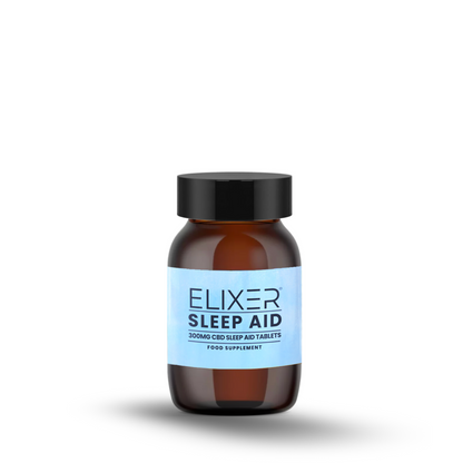 Elixer Sleep Aid CBD Tablets 300mg with 5-HTP and Lavender (30 x 10mg)